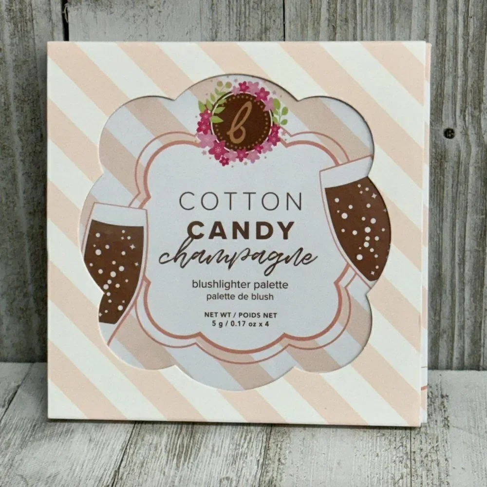 Beauty Bakerie Cotton Candy Champagne Blush highlighter Palette NEW NIP